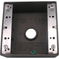 Meba Cast Device Boxes - Outlet Boxes TGB50/75-3