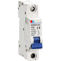 Meba  B type mcb MBB8-63
