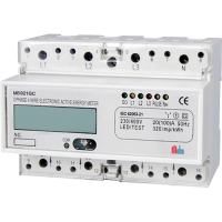 Meba-three phase electronic din rail active KWH meter-MB021GC