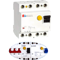 MEBA Electromagnetic Residual Current Device PFIM40-4P