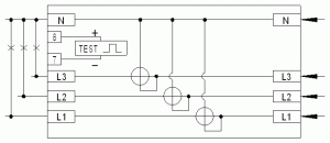 Wiring diagram for MB021EI