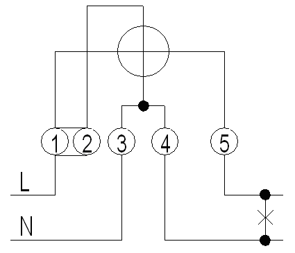 Wiring diagram for MB073UK