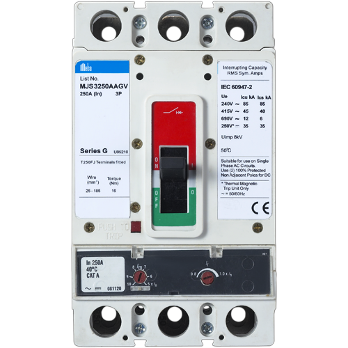 meba mem breaker MJS3250AAGV