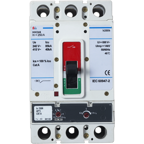 meba molded case breakers H250h